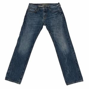 Men's American Eagle Slim Straight Jeans Dark Wash